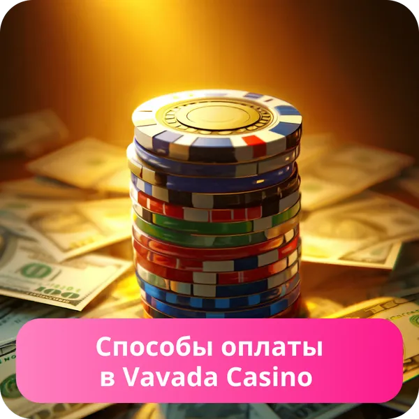 Способы оплаты в Vavada Casino